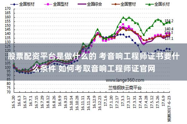 股票配资平台是做什么的 考音响工程师证书要什么条件 如何考取音响工程师证官网