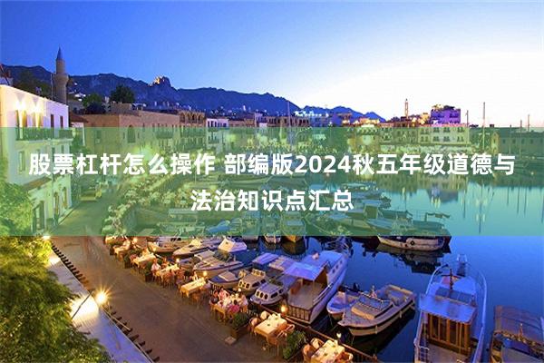 股票杠杆怎么操作 部编版2024秋五年级道德与法治知识点汇总