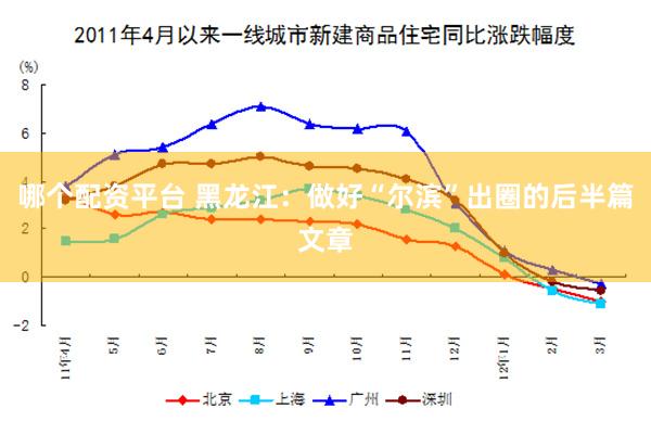 哪个配资平台 黑龙江：做好“尔滨”出圈的后半篇文章